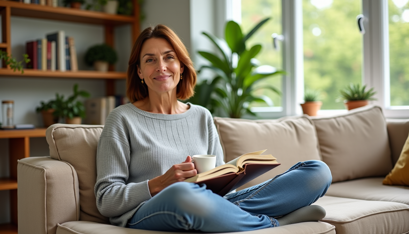 Illustration : prioriser ce qui compte vraiment permet de se — vivre mieux avec simplicité et équilibre au quotidien