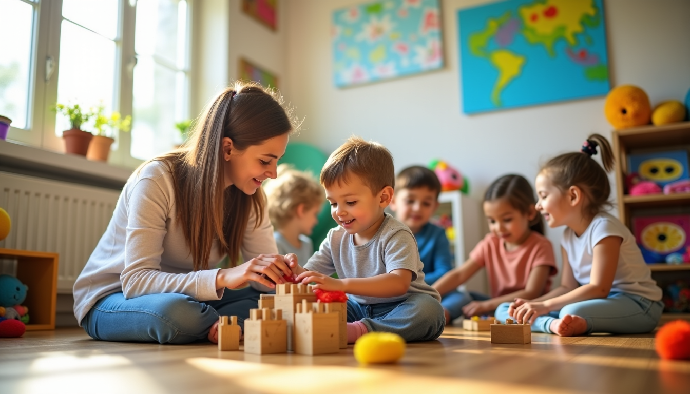 Illustration : t de visiter les lieux pour se faire — mode de garde à mouen : pourquoi choisir la crèche pour votre enfant ?