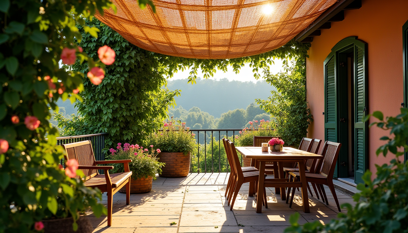 sont les 6 meilleurs filets de camouflage pour votre terrasse en italie ? — quel que soit le système choisi, assurez-vous que