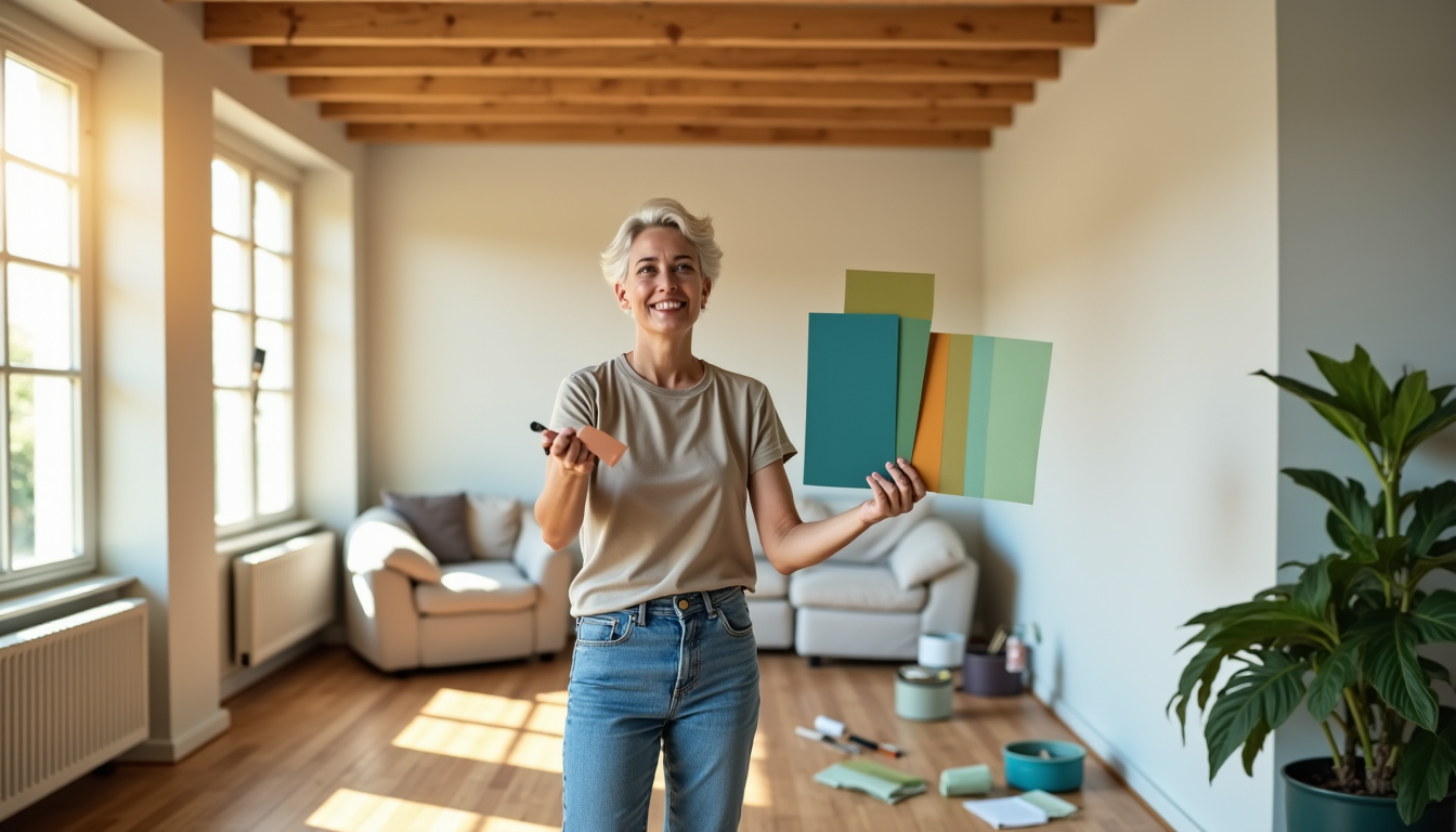 Illustration : être une option intéressante, contribuant à un intérieur — rénovation de maison : par où commencer pour tout refaire soi-même