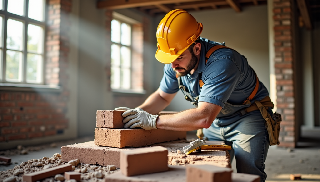 rénover une maison en belgique : pourquoi la maçonnerie est la clé d'un chantier réussi — la démolition contrôlée fait également partie de cette