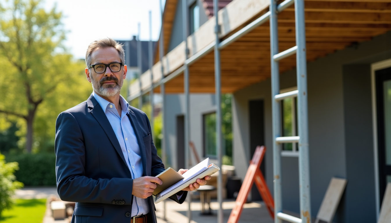 Illustration : il est souvent nécessaire de faire réaliser un — rénovation de maison en belgique : le guide pour transformer votre logement