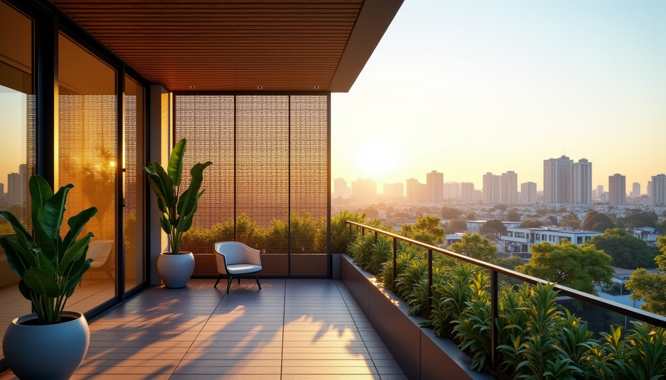 choisir le meilleur brise-vue pour votre balcon en appartement — diées au brise vue balcon disponibles sur le