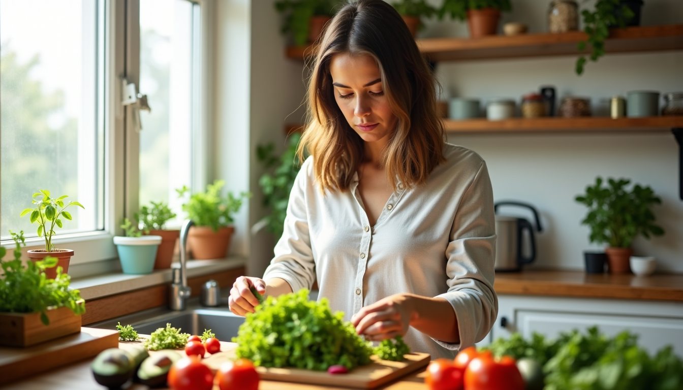prendre soin de soi pour une vie plus saine et équilibrée — adoptez une approche consciente de l'alimentation, en écoutant