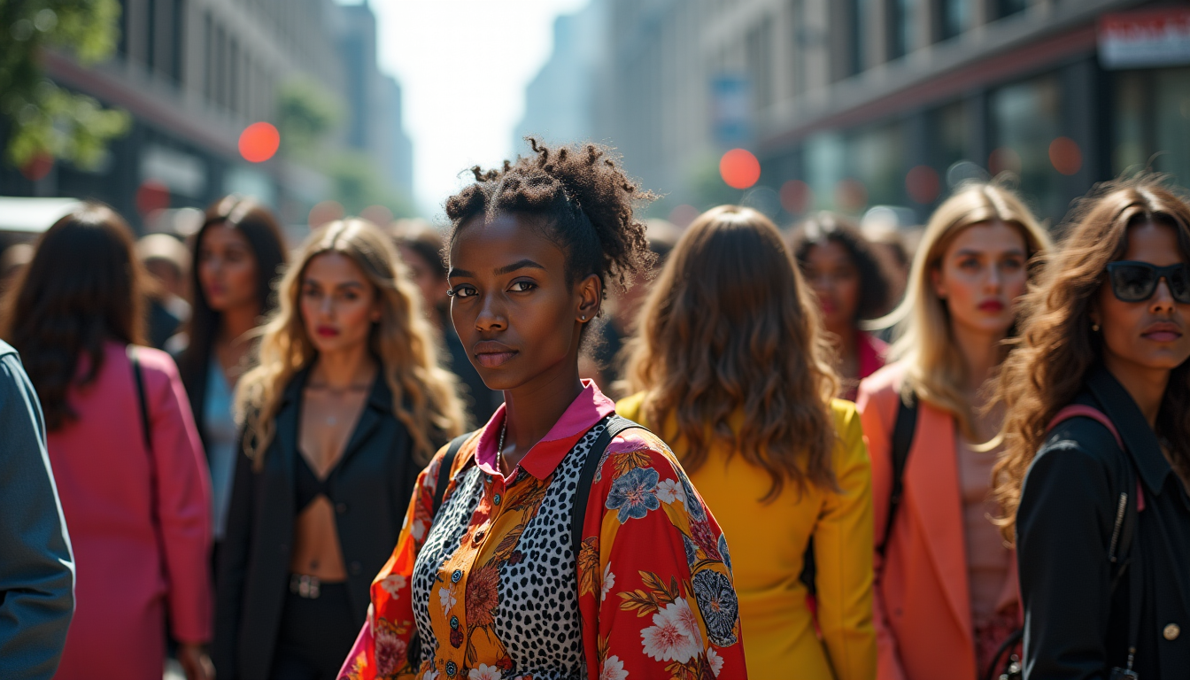 Illustration : la mode ne se contente pas de nous — mode et identité : comment la mode façonne notre quotidien