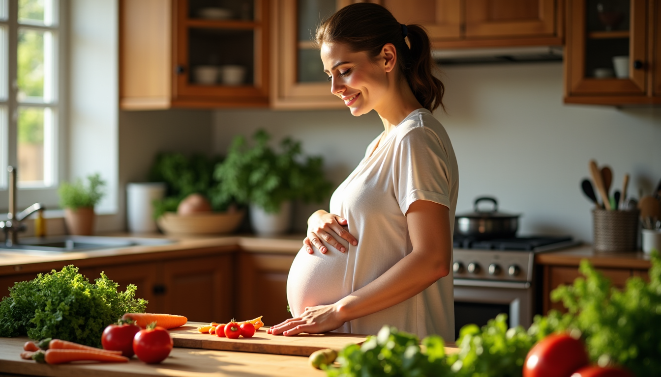 bien-être et nutrition : accompagner la grossesse naturellement — au-delà de ces nutriments spécifiques, privilégiez les produits
