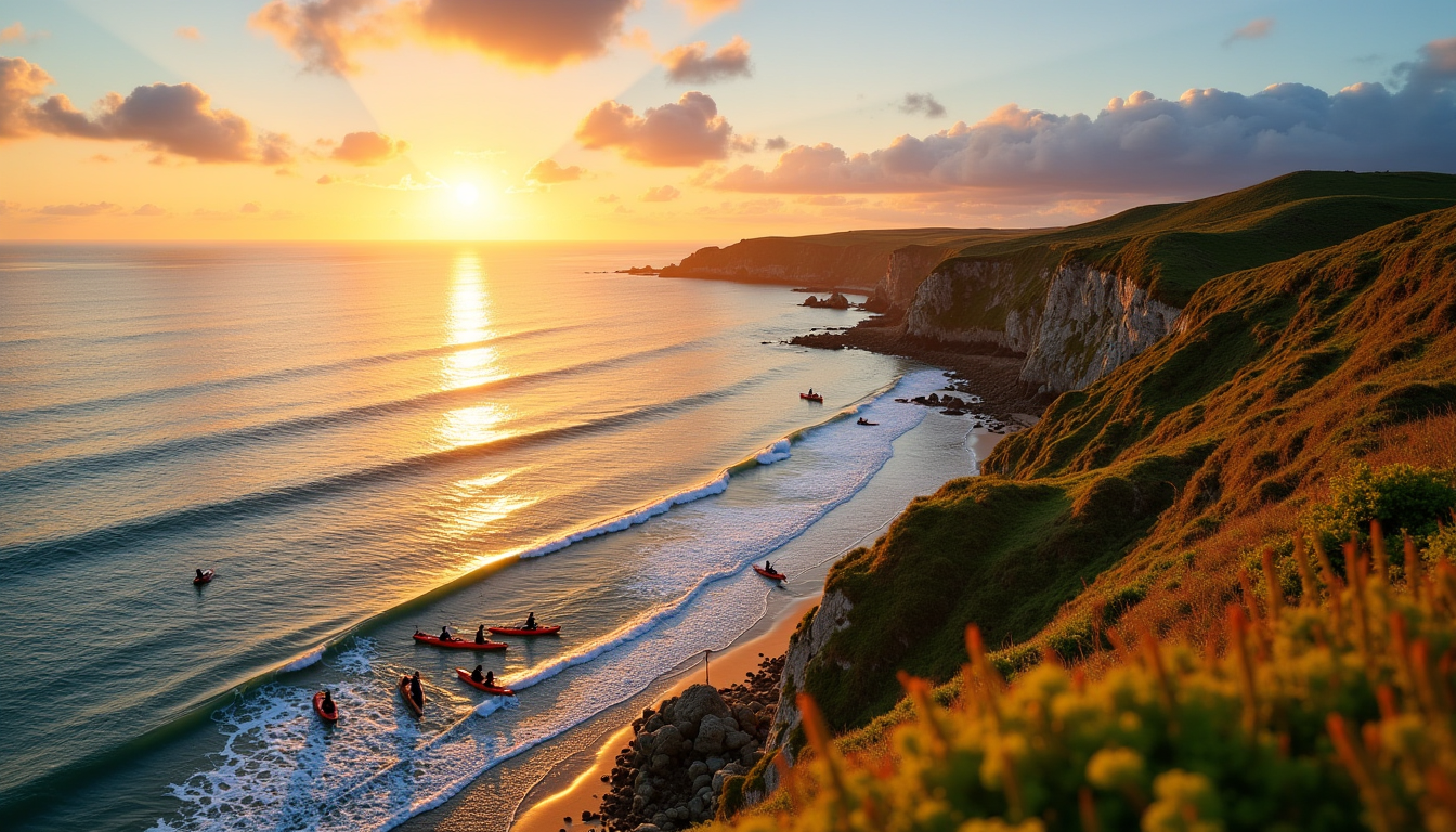 organiser une semaine de vacances en bretagne entre terre et mer ? — aignade et les sports nautiques, tandis que les
