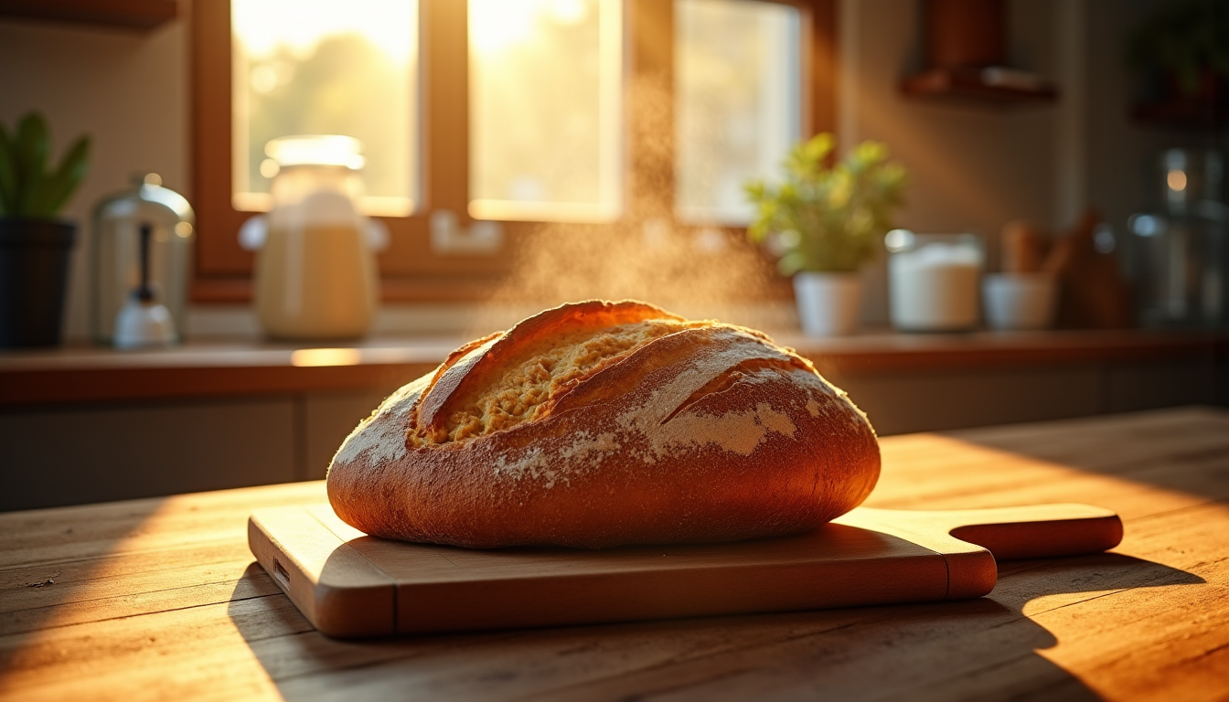 Illustration : la clé d'une bonne cuisson réside dans un — secret pour réussir la cuisson de son pain maison à tous les coups