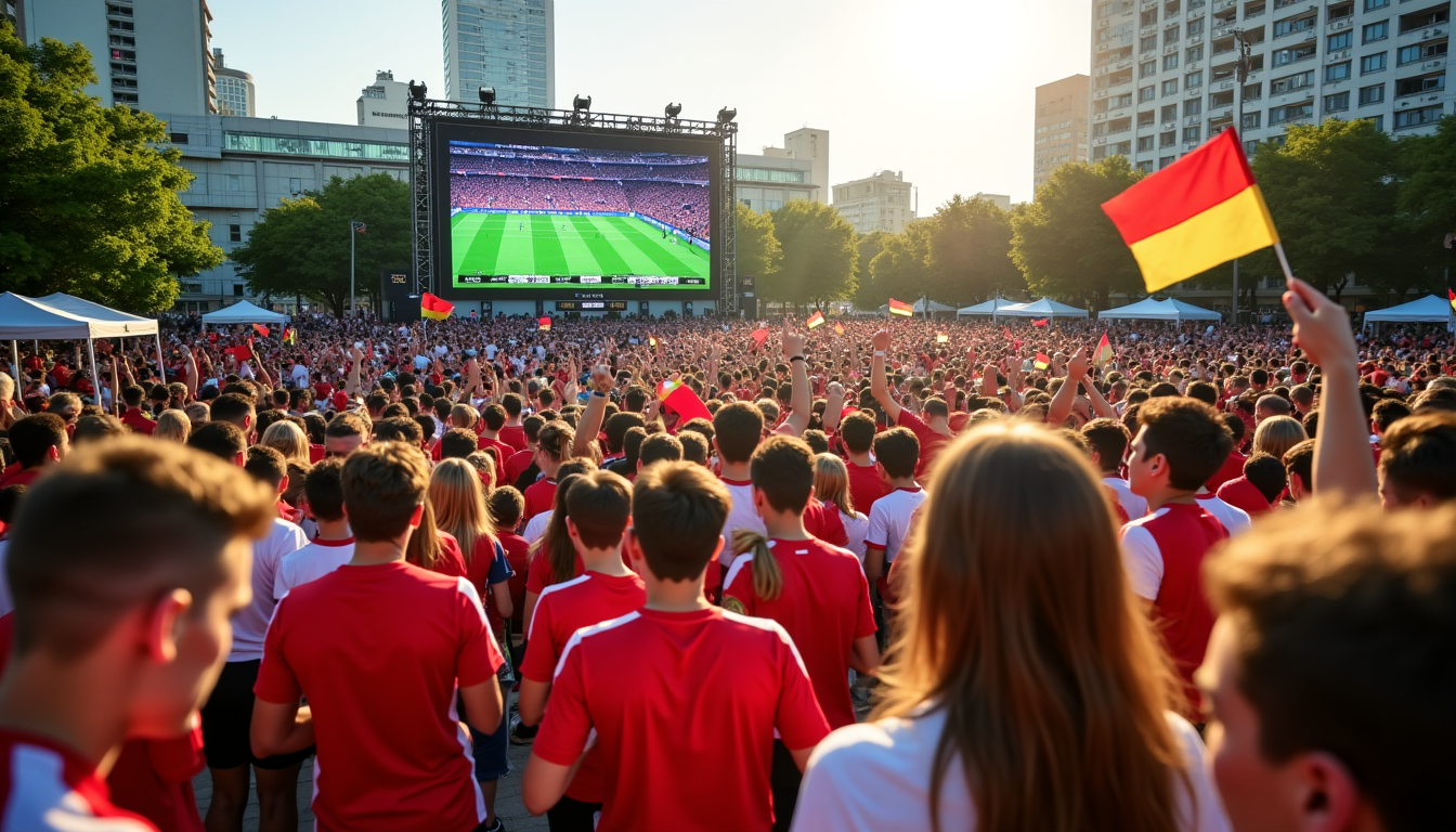 fan zone de la coupe du monde : les meilleures adresses pour regarder les matchs en grand — l'emplacement de la fan zone et sa facilité