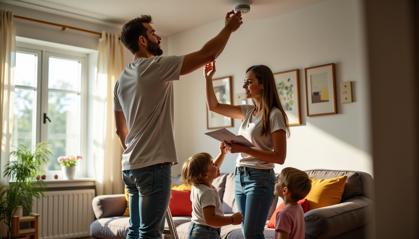 sécurité incendie à la maison : les bons réflexes pour protéger votre famille — la prévention active repose sur l'installation et l'entretien