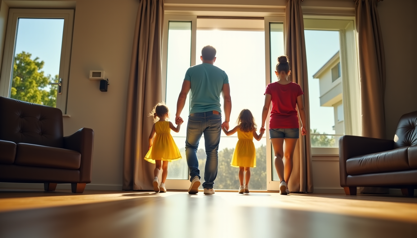Illustration : dès que l'alarme du détecteur de fumée retentit, — sécurité incendie à la maison : les bons réflexes pour protéger votre famille