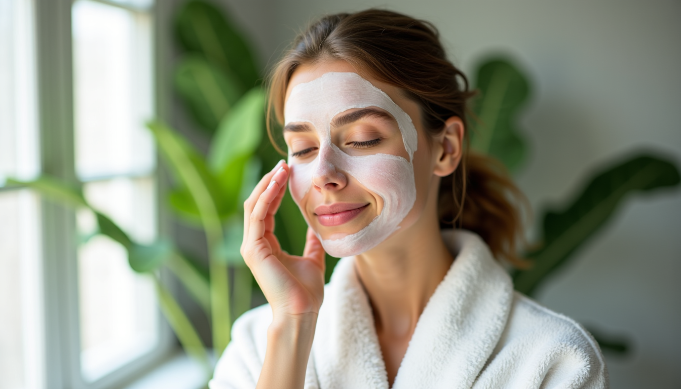 Illustration : les masques, qu'ils soient hydratants, purifiants, apaisants ou — révélez la beauté naturelle en 4 étapes simples