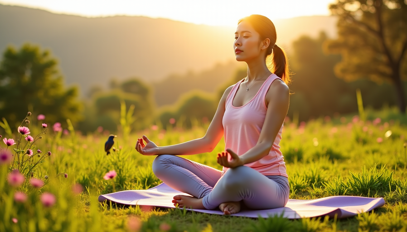 Illustration : la pleine conscience, ou mindfulness, consiste à porter — prendre soin de soi : les clés pour une vie équilibrée