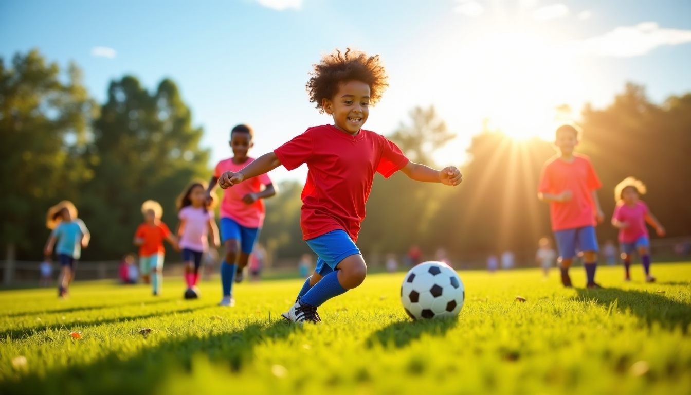 sport, un pilier essentiel pour le développement des enfants — 'intégration du sport dans leur quotidien apparaît donc