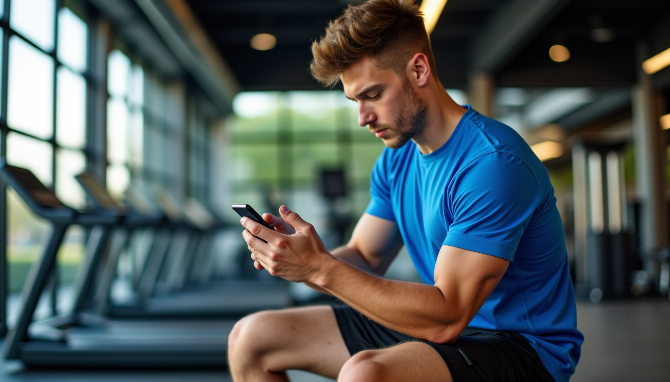 Illustration : si les applications offrent un cadre structuré pour — peut-on vraiment se muscler efficacement avec une appli coach sportif ?