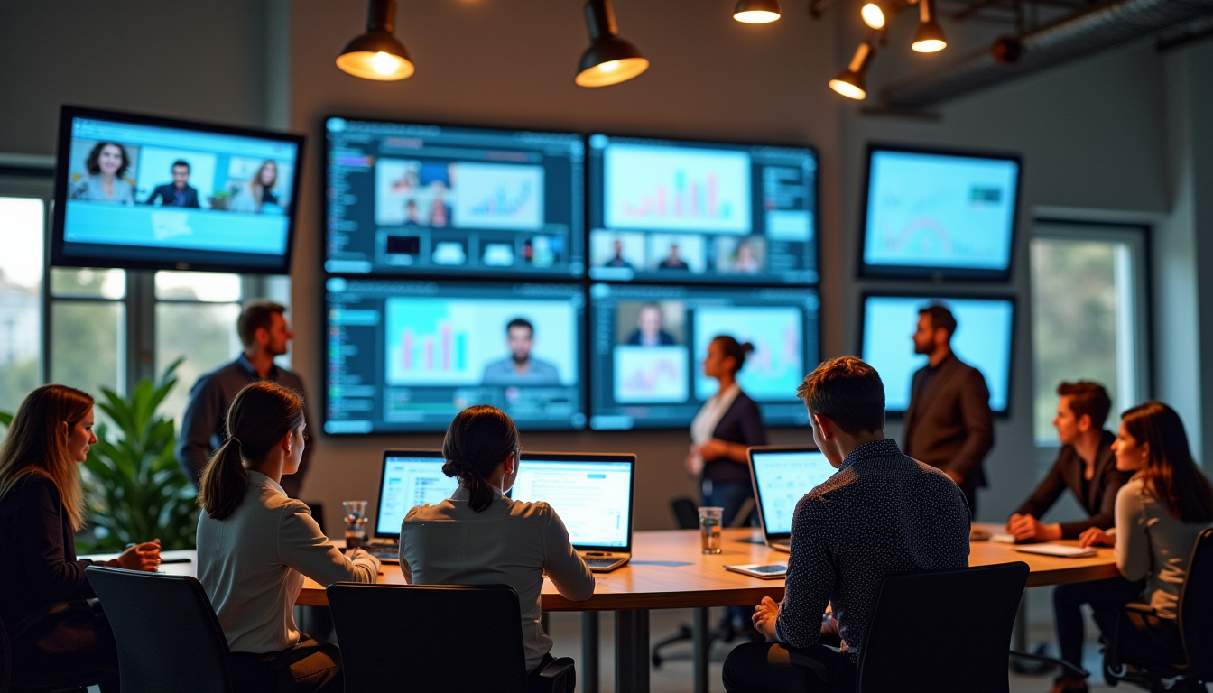 communication digitale : pourquoi miser sur les écrans professionnels ? — le marché propose une large gamme d'écrans professionnels,