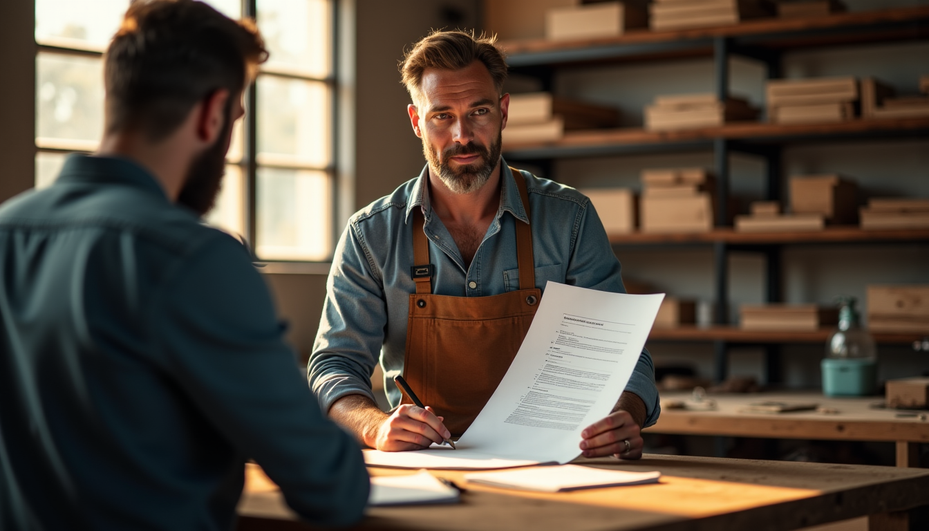trouver un artisan de qualité : les bonnes questions à poser avant de signer un devis — « un devis bien détaillé est le reflet