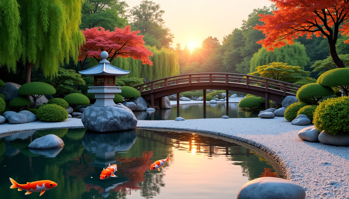 créer un havre de paix : astuces pour un jardin zen — il existe différentes manières de les agencer :