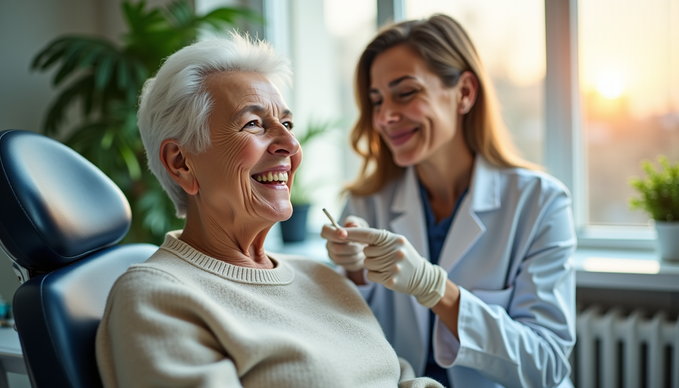 la santé dentaire devient un enjeu majeur après 60 ans ? — persistantes) à un stade précoce, augmentant considérablement les