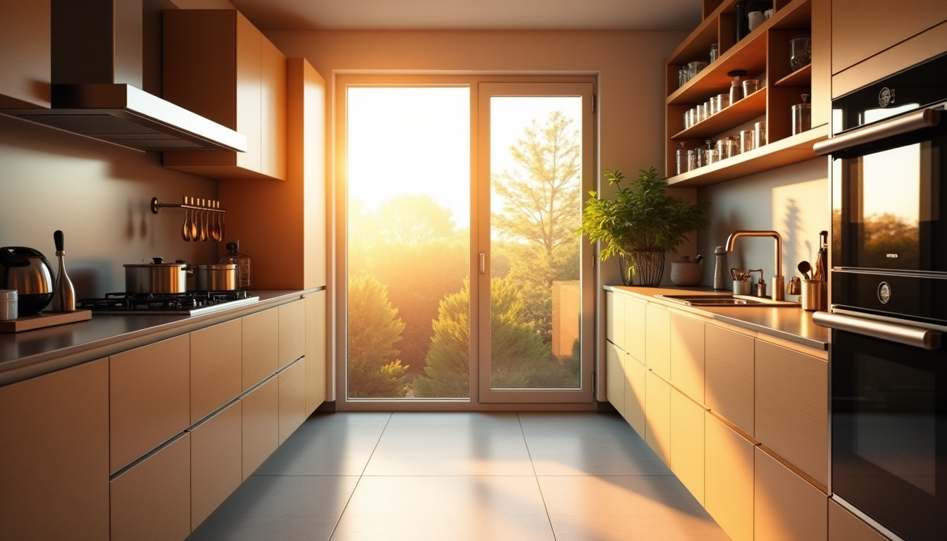 optimiser votre espace : astuces pour un aménagement réussi — dans la cuisine, les systèmes coulissants, les crémaillères