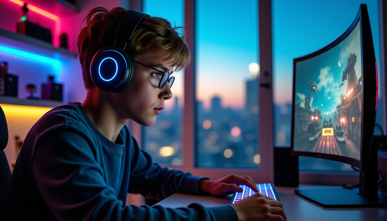 découvrez l'univers fascinant du jeu vidéo immersif — des sources sonores, renforçant le sentiment de présence