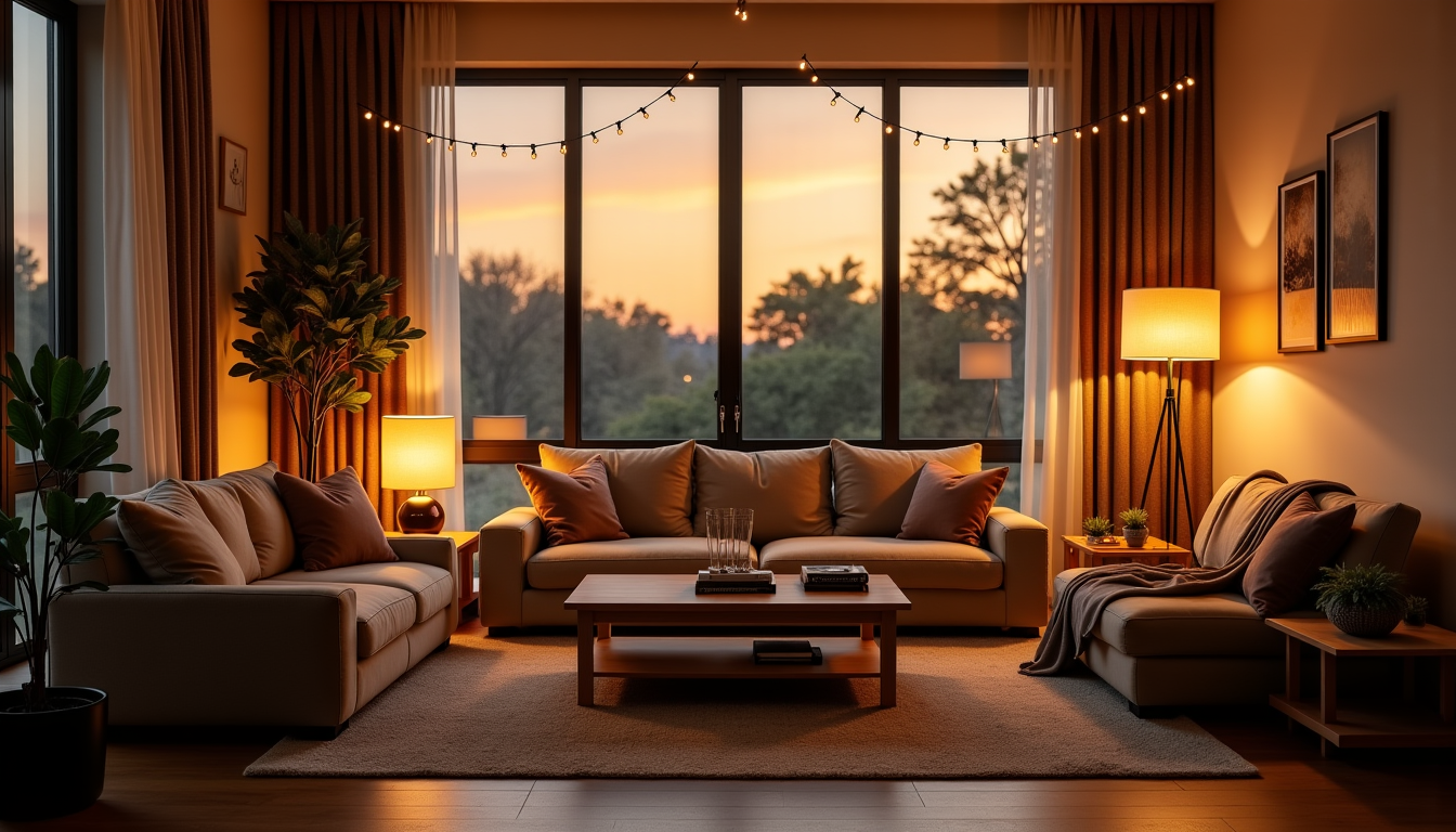l'art de transformer une maison en un véritable foyer — ineuses (lampes de table, liseuses, guirlandes) pour créer
