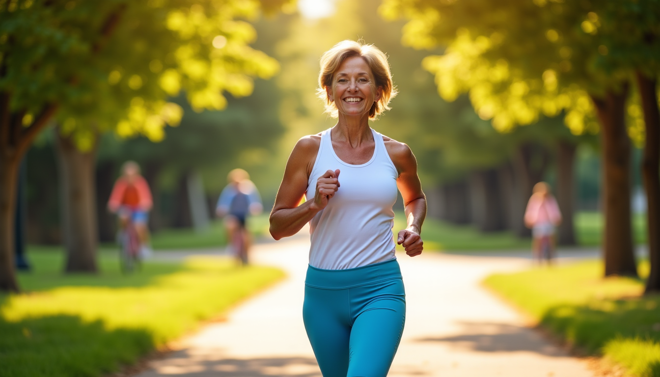 Illustration : l'activité physique n'est pas réservée aux sportifs de — améliorer sa santé grâce à des habitudes simples au quotidien