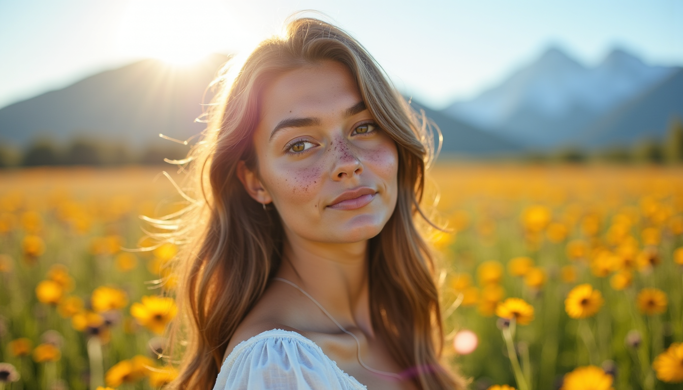 Illustration : la montée en puissance de la beauté naturelle — beauté naturelle révèle sa puissance cachée