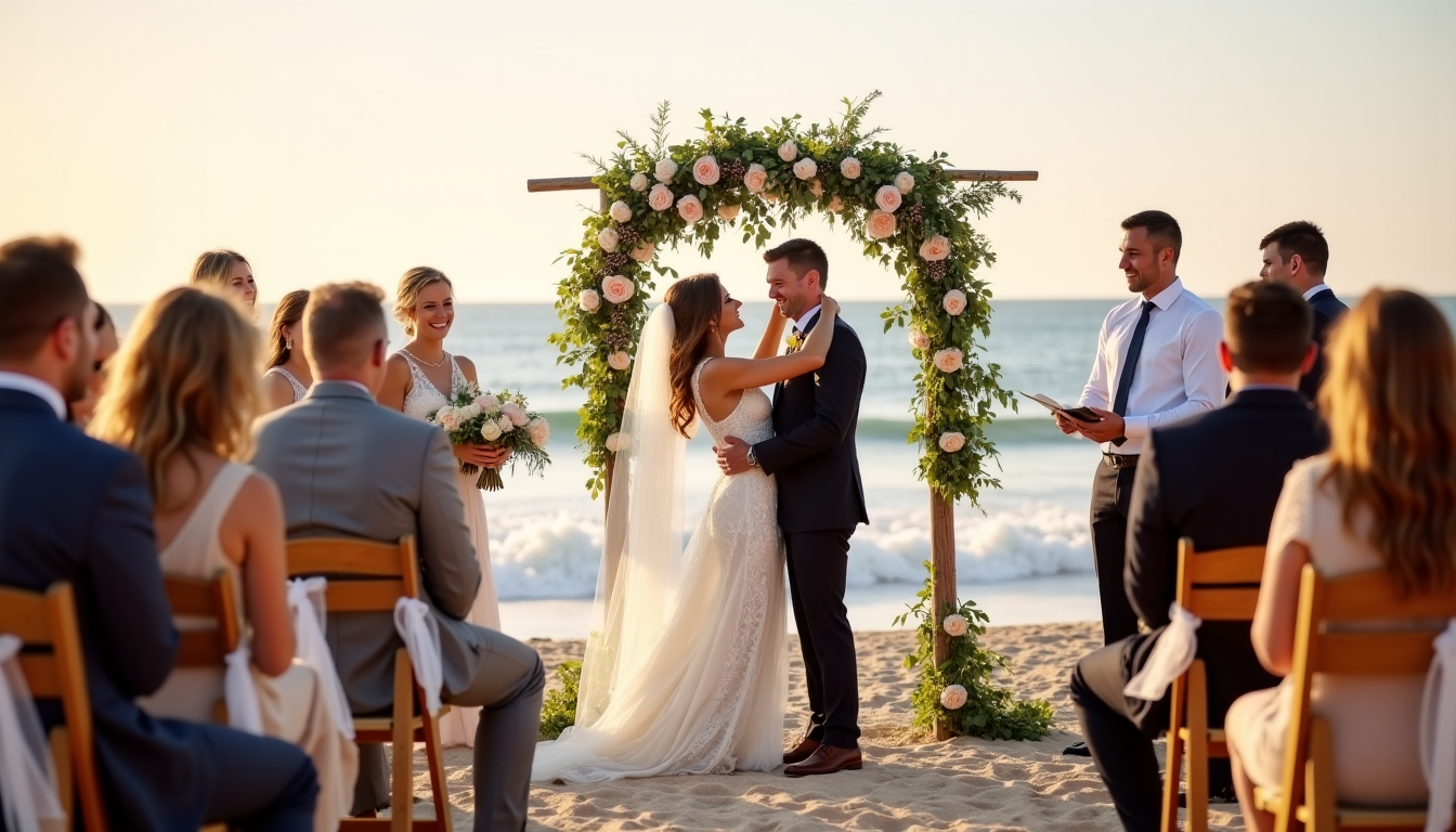 photographe hossegor pour mariage : capturer l’émotion au naturel — un professionnel empathique et discret saura se fondre