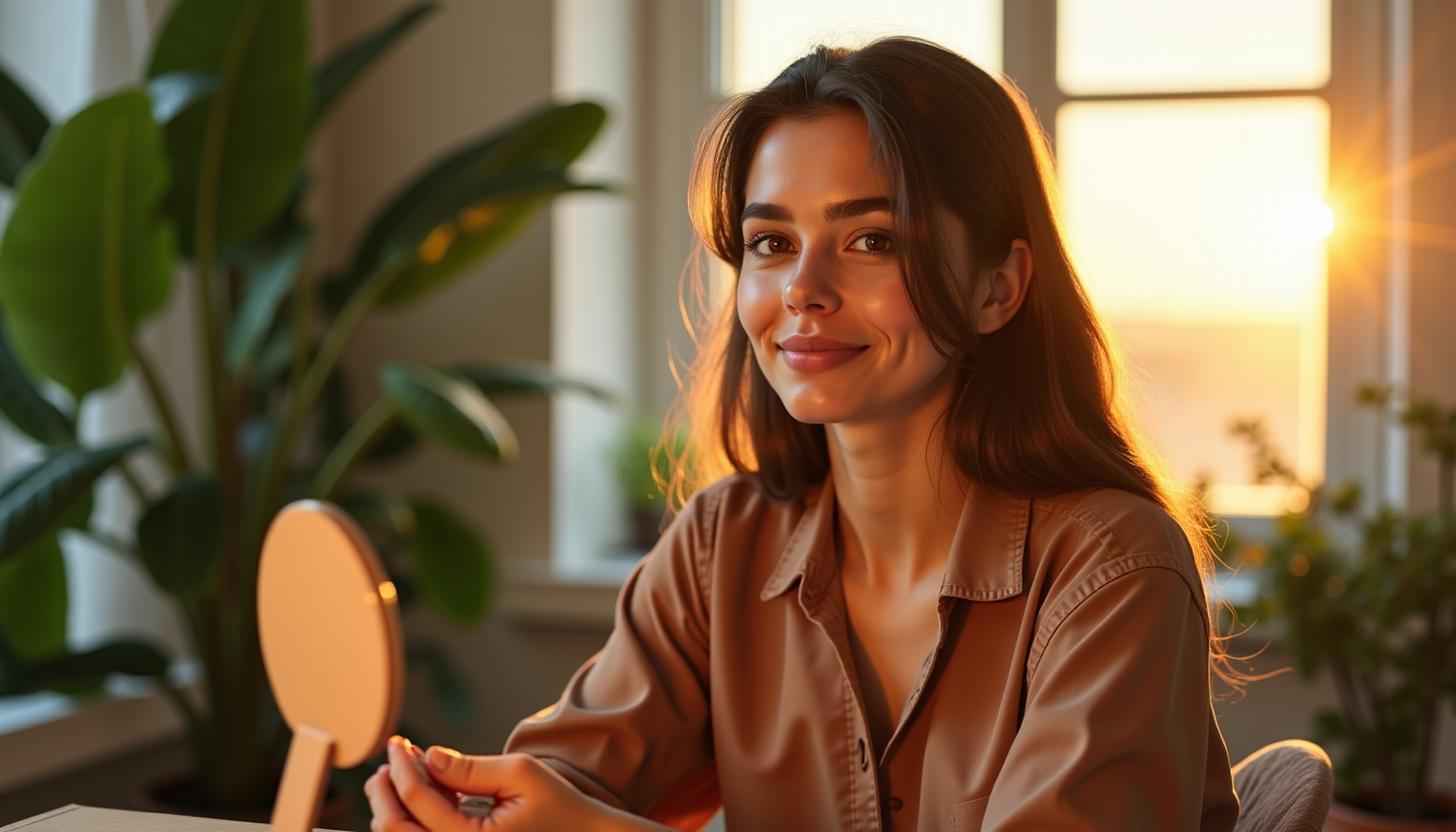 Illustration : le maquillage n'est pas fait pour cacher, mais — sublimez votre éclat naturel avec des gestes simples
