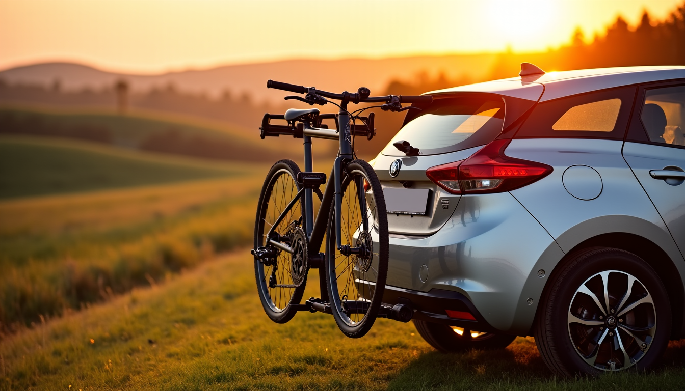 choisir un porte-vélos sur voiture pour partir en week-end sans stress — de petite taille. l'impact sur la consommation de