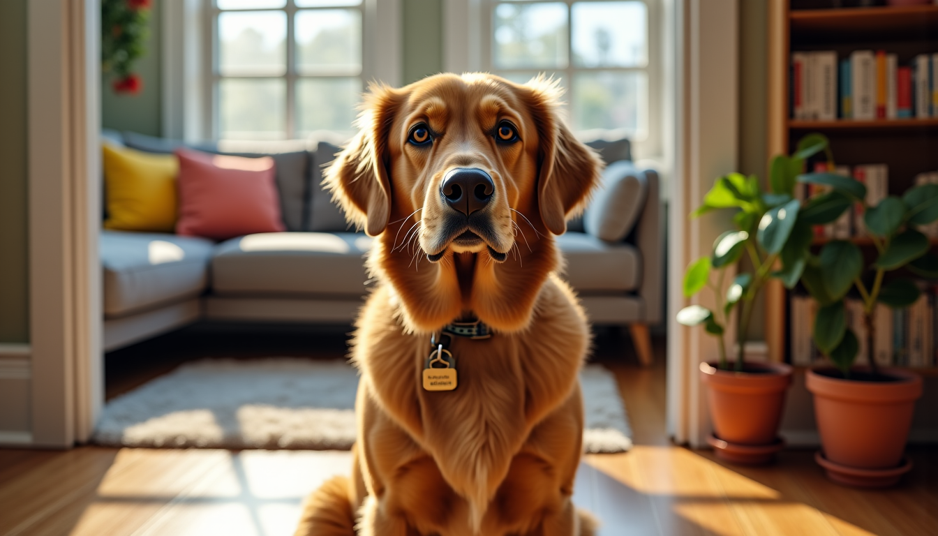Illustration : es "faux départs" aident votre chien à se — habituer son chien à l'absence