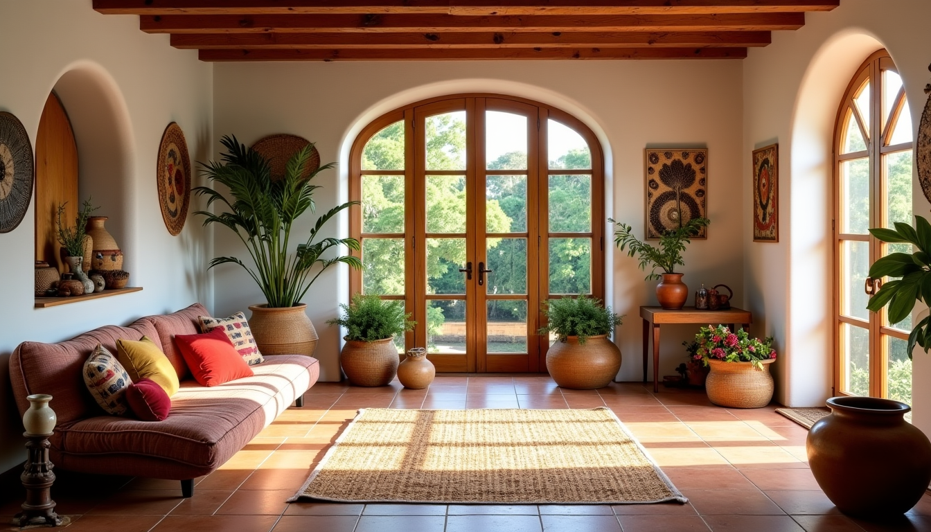 Illustration : chaque objet doit &ecirc;tre choisi avec soin, comme &mdash; maison en bois : comment cr&eacute;er une ambiance m&eacute;diterran&eacute;enne sans perdre en performance