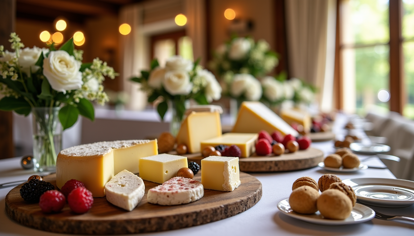 mariage en eure-et-loir : les tendances incontournables pour un buffet réussi — etites douceurs individuelles, ou des buffets de fromages