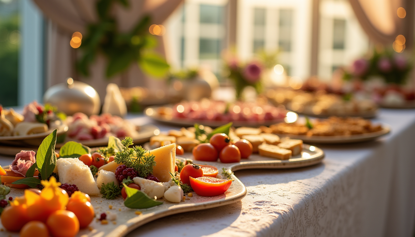 réussir son buffet de mariage dans le 28 : les tendances à suivre — un buffet de mariage n'est pas seulement une