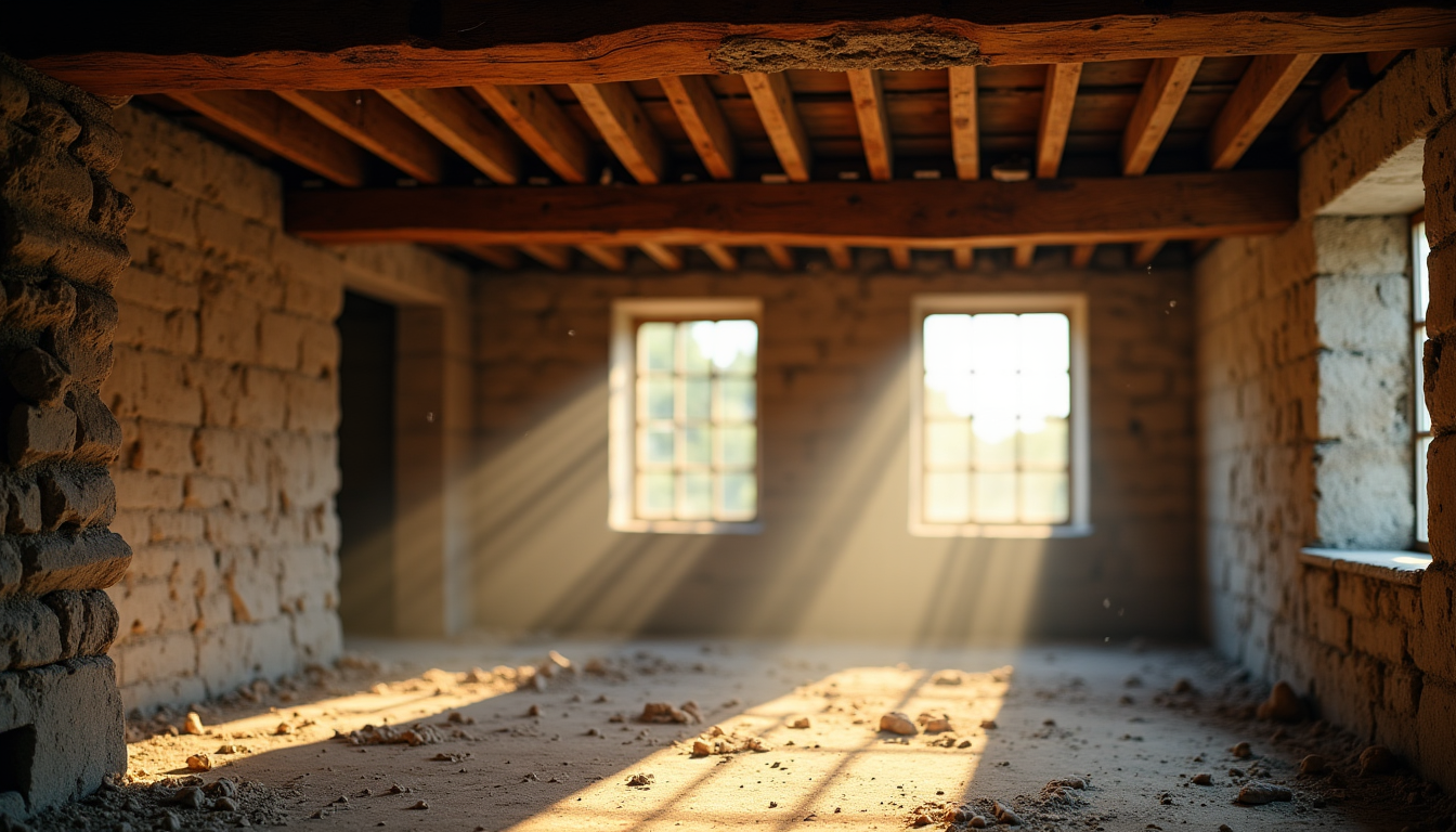 secrets cachés des maisons : ce qu'on ignore souvent — de même, l'examen des fondations ou des charpentes