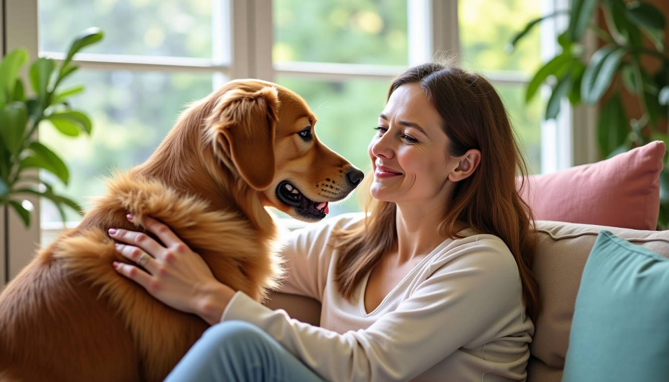 bienfaits méconnus de vivre avec un chien — rs physiologiques du stress, comme le cortisol, chez