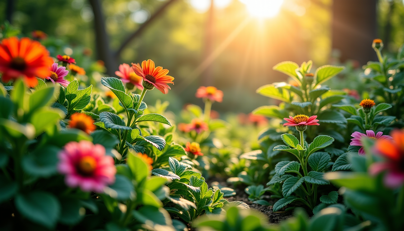 créer un paradis végétal : astuces pour un jardin luxuriant — l'objectif est de créer une densité mesurée et