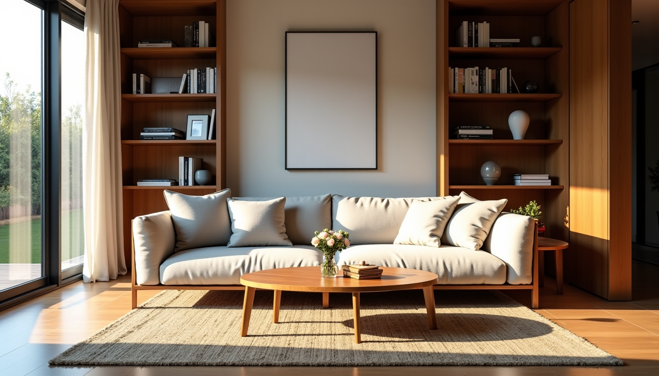 Illustration : "un intérieur n'est pas seulement un lieu de — transformez votre intérieur avec des idées simples et élégantes