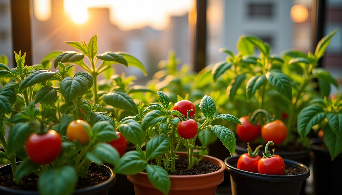 cultiver des légumes dans un petit espace urbain — en une promesse de saveur, une preuve que