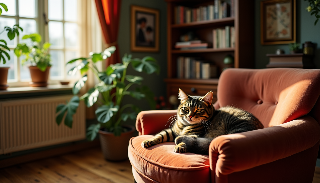 Illustration : la manifestation de cet attachement peut prendre des — l'univers secret des chats : comportements fascinants et mystères