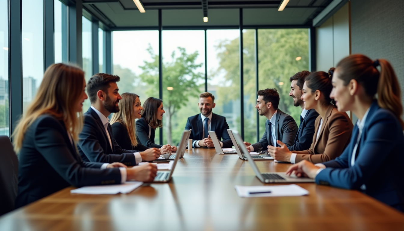 Illustration : une entreprise est avant tout une somme d'individus — secrets pour une gestion d'entreprise réussie