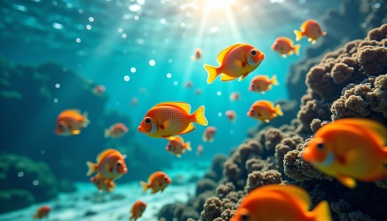 secrets du monde aquatique : comprendre les poissons — leur ligne latérale est un organe sensoriel unique,