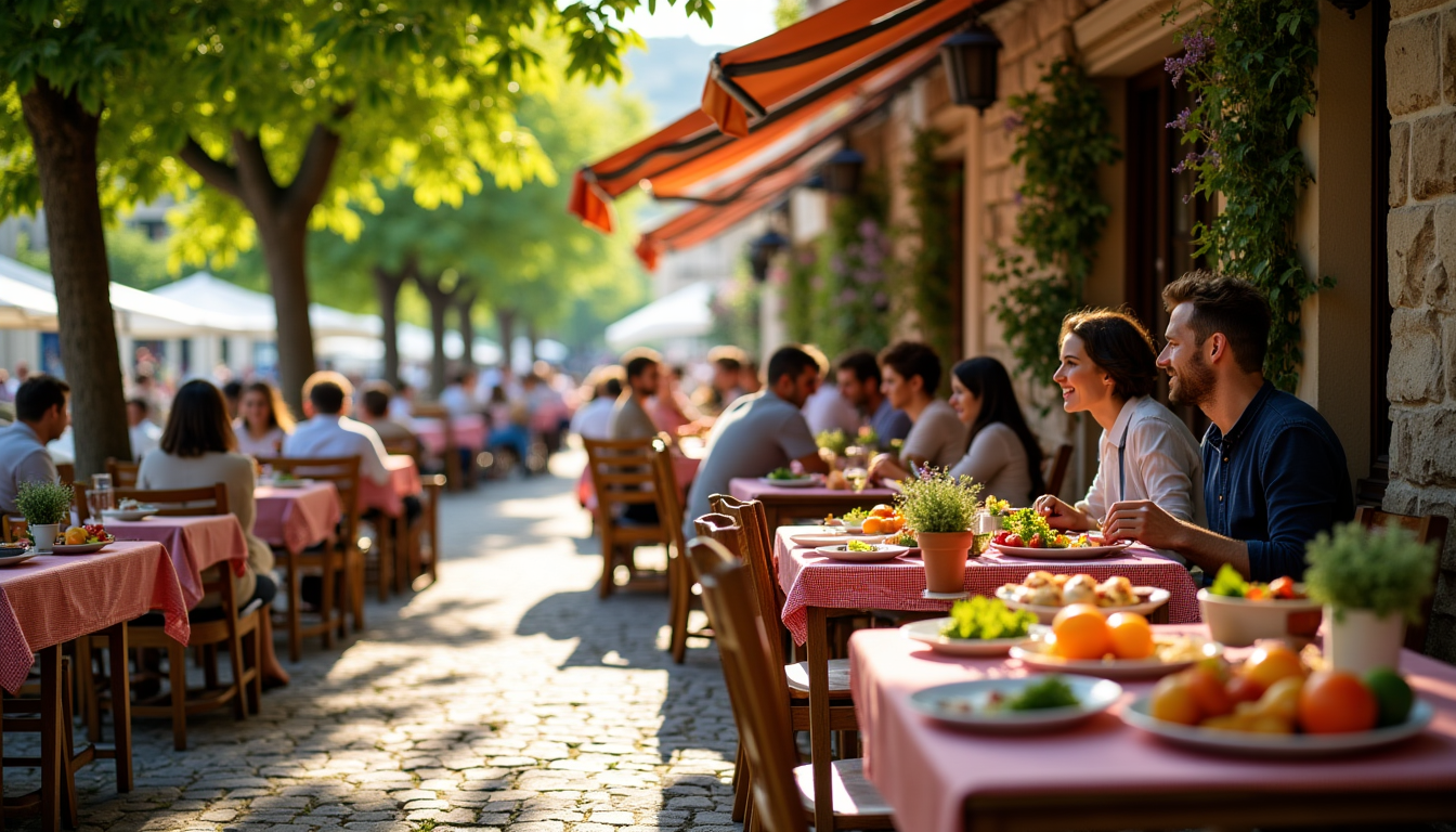 Illustration : la gastronomie proven&ccedil;ale est une composante essentielle de &mdash; escapade &agrave; manosque : que faire et o&ugrave; manger ? les vrais bons plans d'une locale