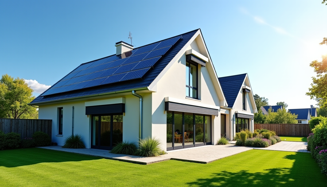 Illustration : bien que les volets solaires soient conçus pour — volet roulant solaire en rénovation : la solution sans travaux lourds