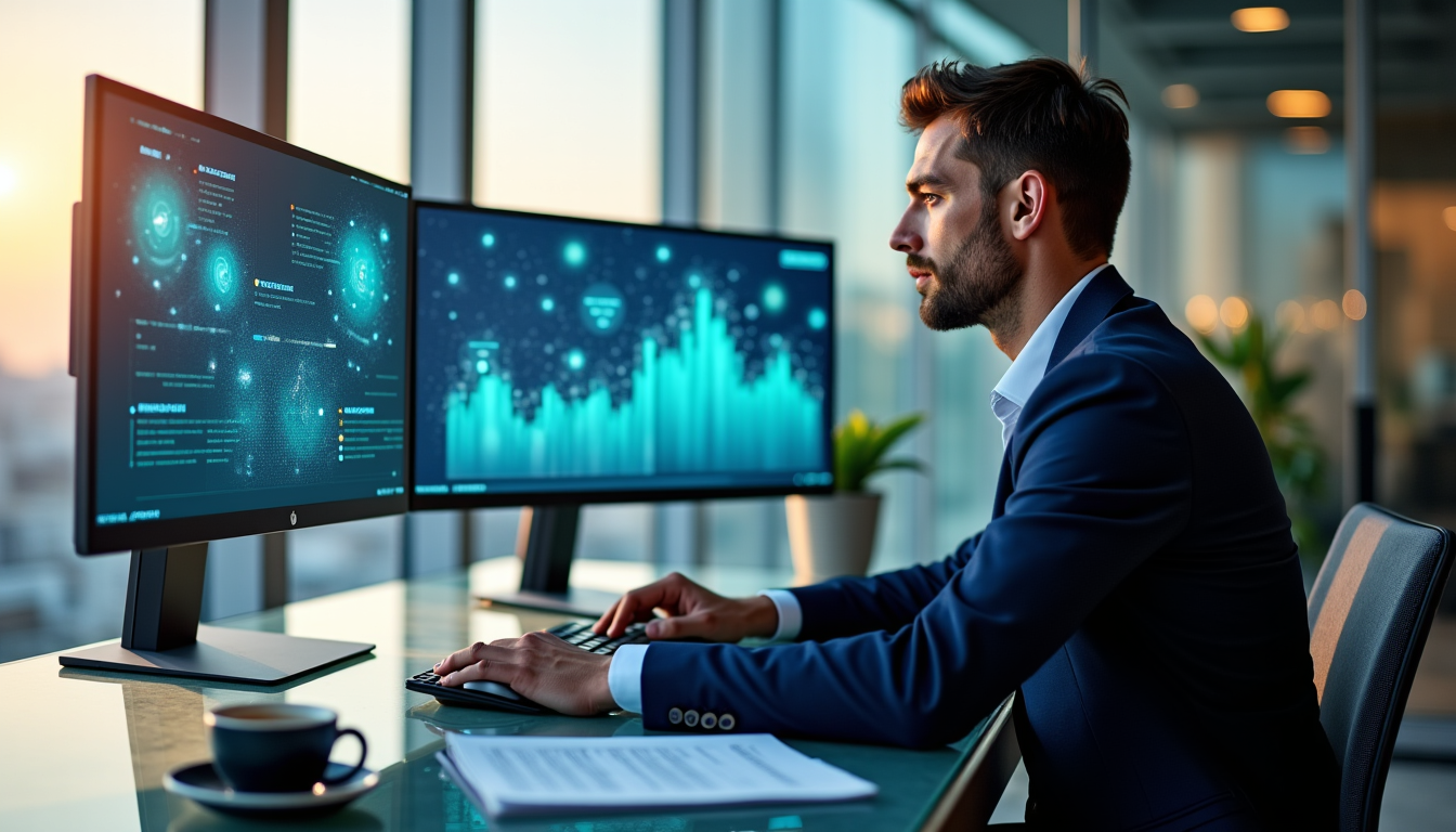 Illustration : l'utilisation de l'ia permet non seulement d'obtenir des — fichiers de prospection : les critères essentiels pour faire un choix intelligent