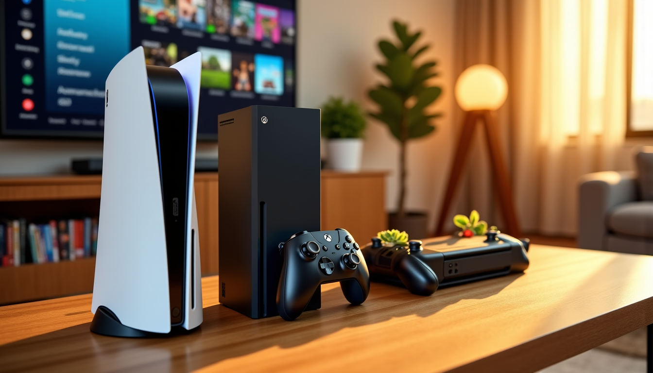 Illustration : atalogue et la singularité de ses expériences qui — choisir une console adaptée à votre style de jeu ?