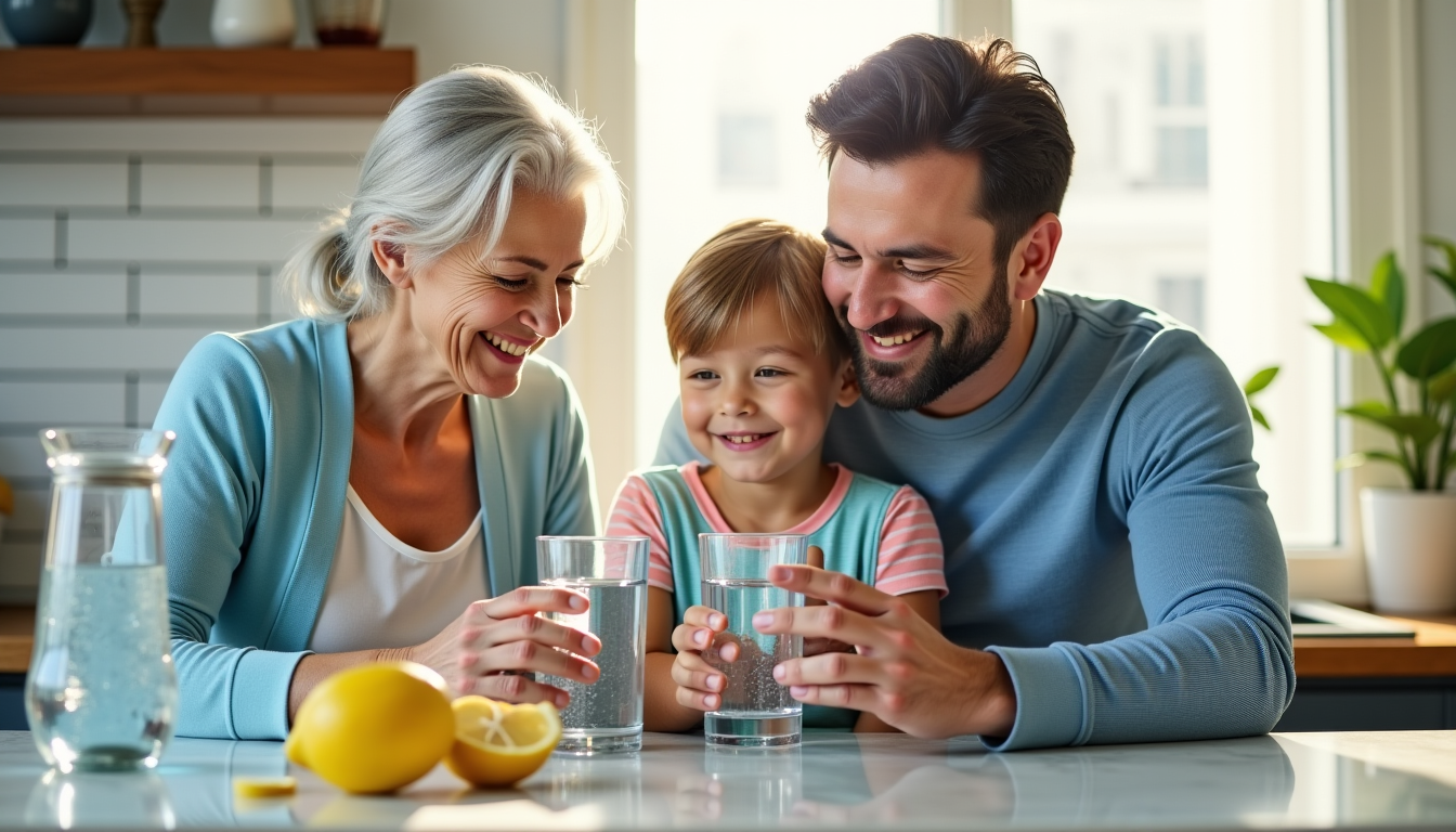 Illustration : s peuvent évoluer enfants, personnes âgées (sensation de — boire suffisamment d’eau change réellement votre santé ?