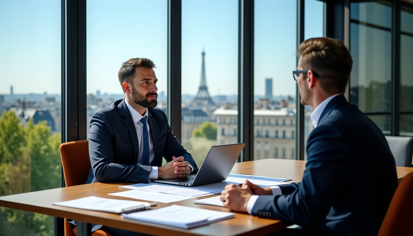 Illustration : ent obtenus pour des profils similaires au mien — courtier en crédit immobilier à paris : obtenez le meilleur taux pour votre projet