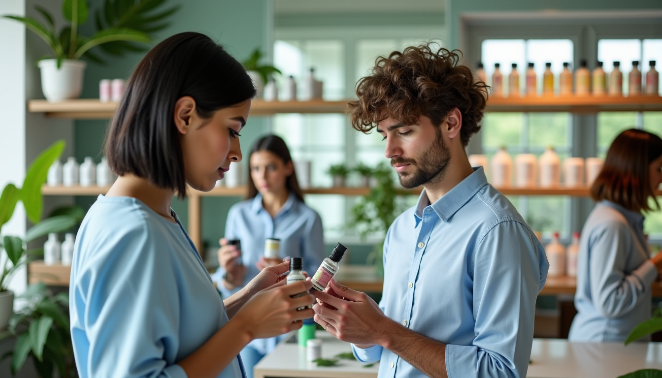 Illustration : les cosmétiques au cbd répondent à des préoccupations — les français choisissent leur cbd en 2026?
